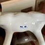 Whiteware Cow Milk Jug or Cream Pourer Newbridge Silverware Image 6