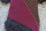 Black Knitted Dress. Size 10