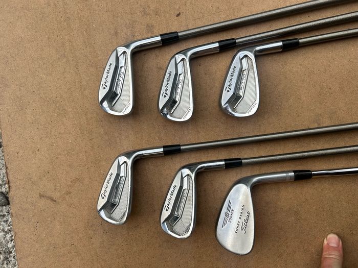 Taylormade P770 irons and Vokey wedge