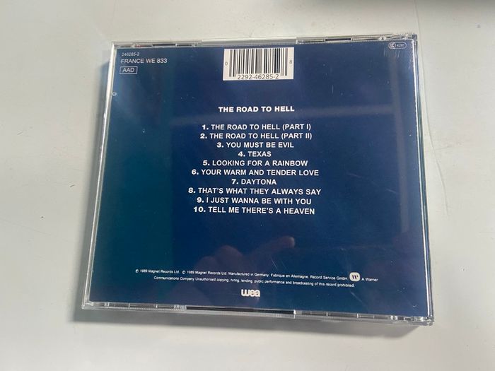 Chris Rea Road To Hell CD