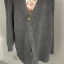 grey cardigan zara size large wool & cashmere Image 6
