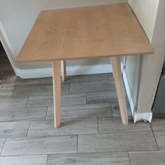 small table and chairs