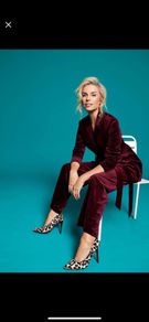 V by Very velvet toe blazer