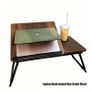 laptop desk Laptop Desk, Walnut Color, Foldable Office Desk with Adjustable Tilt Angle Image 5