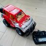 3 remote control vehicles & 1 blue racecar with lights & sounds Image 2