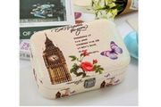 Jewellery Box Display Showcase Tidy Cosmetic Case with Mirror Storage Organizer #2