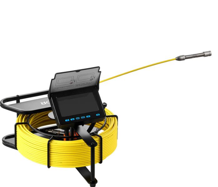 Sewer Camera 50m Drain Inspection Camera with Screen