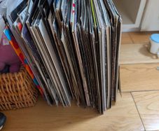 collection of 90 DnB/dubstep vinyl records