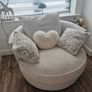 swivel sofa brand new  cost 950 selling due to moving house also 3 seater for 350.. Need gone as new furniture arriving today Image 6