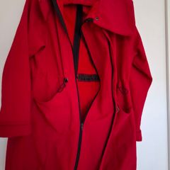 Mobius maternity and baby wearing softshell jacket