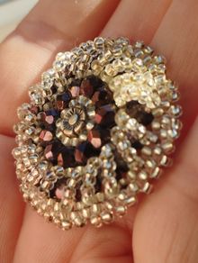 A beautiful brooch.