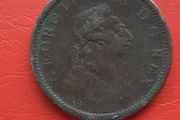 1805 Hibernia. One Penny. George III