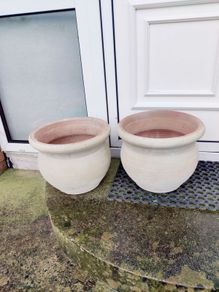 Large sandstone garden planters x4 . 35 00 each