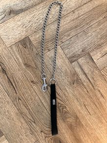 Anione chain dog lead 70cm