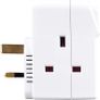 Three Socket Surge Protected Adaptor with Individual Switches Image 6