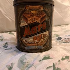 Vintage Mars Tin