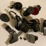 New Shimano Gear Shifters RevoShift SL-RS36-7-LN Twist Grip Shifter for 3 x 7 Speed Mountain bike Includes Gear Cables, Set Black Grips, Aluminium Brake lever, Set Light Reflector, Set Valve Caps and Flick-bell. Image 3