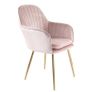 Velvet Muse Dining Bedroom Makeup Dressing Room Chairs Image 6