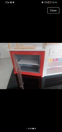Barbie playdough kitchen set