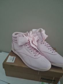 Reebok Classic Pink Satin Bow
