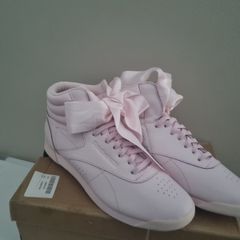 Reebok Classic Pink Satin Bow