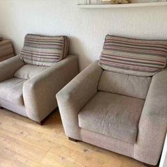 Patterned Fabric Armchair
