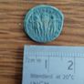 Genuine Ancient Roman Bronze Coin - Constantine the Great (Stunning Turquoise Patina) Image 2