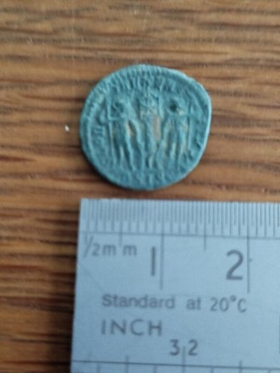 Genuine Ancient Roman Bronze Coin - Constantine the Great (Stunning Turquoise Patina)