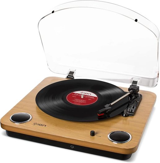 Ion Max LP Stereo Turntable with Built-In Speakers (Like New in Box)