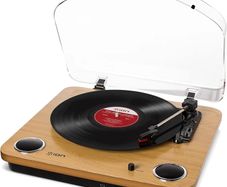 Ion Max LP Stereo Turntable with Built-In Speakers (Like New in Box)