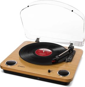 Ion Max LP Stereo Turntable with Built-In Speakers (Like New in Box)
