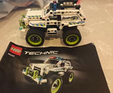 lego technic police jeep