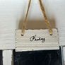 7 Day Blackboard and Hook Rack Image 3