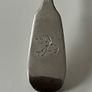 1833 Georgian Sterling Silver Teaspoon fiddle pattern Image 6