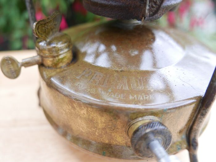 Vintage Original Primus  Brass Camping Paraffin Stove.