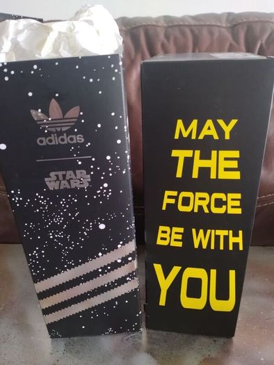 Adidas Superstar Star Wars Darth Vader Trainers Very Very Rare New Boxed