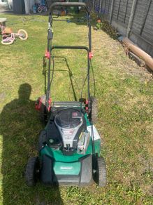Petrol lawn mower