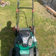 Petrol lawn mower
