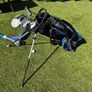 Kids golf bag and clubs , scooter , helmet and ripstick Image 3