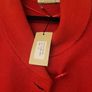 brand new beautiful red cropped wool jacket Image 7