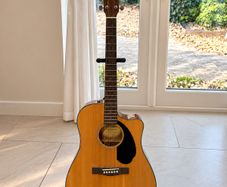 Fender CD-60SCE Acoustic Electric Guitar (Natural)