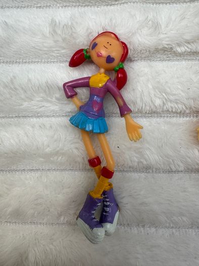 Bendi Dolls Picket Sized Pals Lot Of Two Red Haired dolls Heart Used Please see pictures