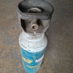 Mig welding gas bottle