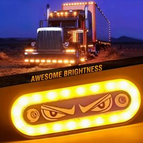4pcs  LED Strip Lights for Decoration, Including Truck Lights