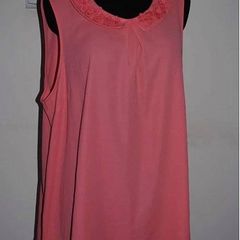 BNWT George salmon embroidered collar blouse size UK18 EU46 Postage included
