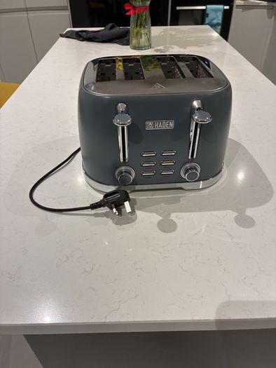 Haden Brighton Slate Grey 4 Slice Toaster  (As Good As New)