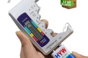 Digital Battery Tester Capacity Gauge Universal AAA AA Button Cell Analyzer