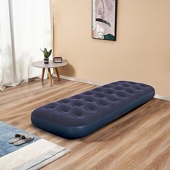 NEW SALE | Single Size Air Mattress Inflatable Bed,Blow Up Mattress Camping Sleeping Pad