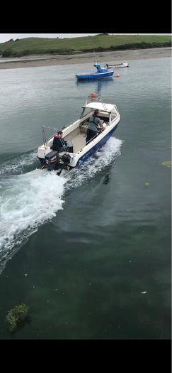 John Dory 17ft fishing boat 75hp Yamaha outboard