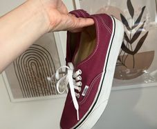 Vans burgundy trainers EUR 40.5